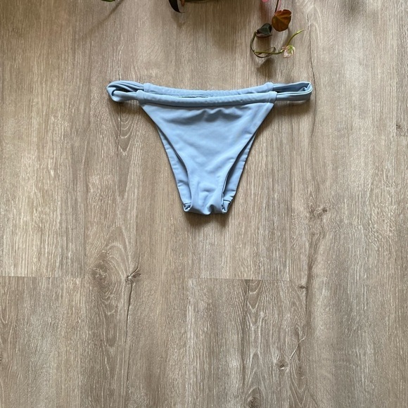Siempre Golden Pisces Bikini Bottoms in Sky size M - Picture 3 of 6